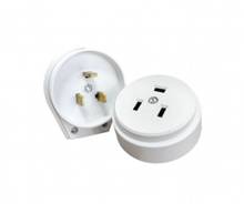 Разъем печной РШ/ВШ 32А 250В АБС накладной белый/черный во Владивостоке