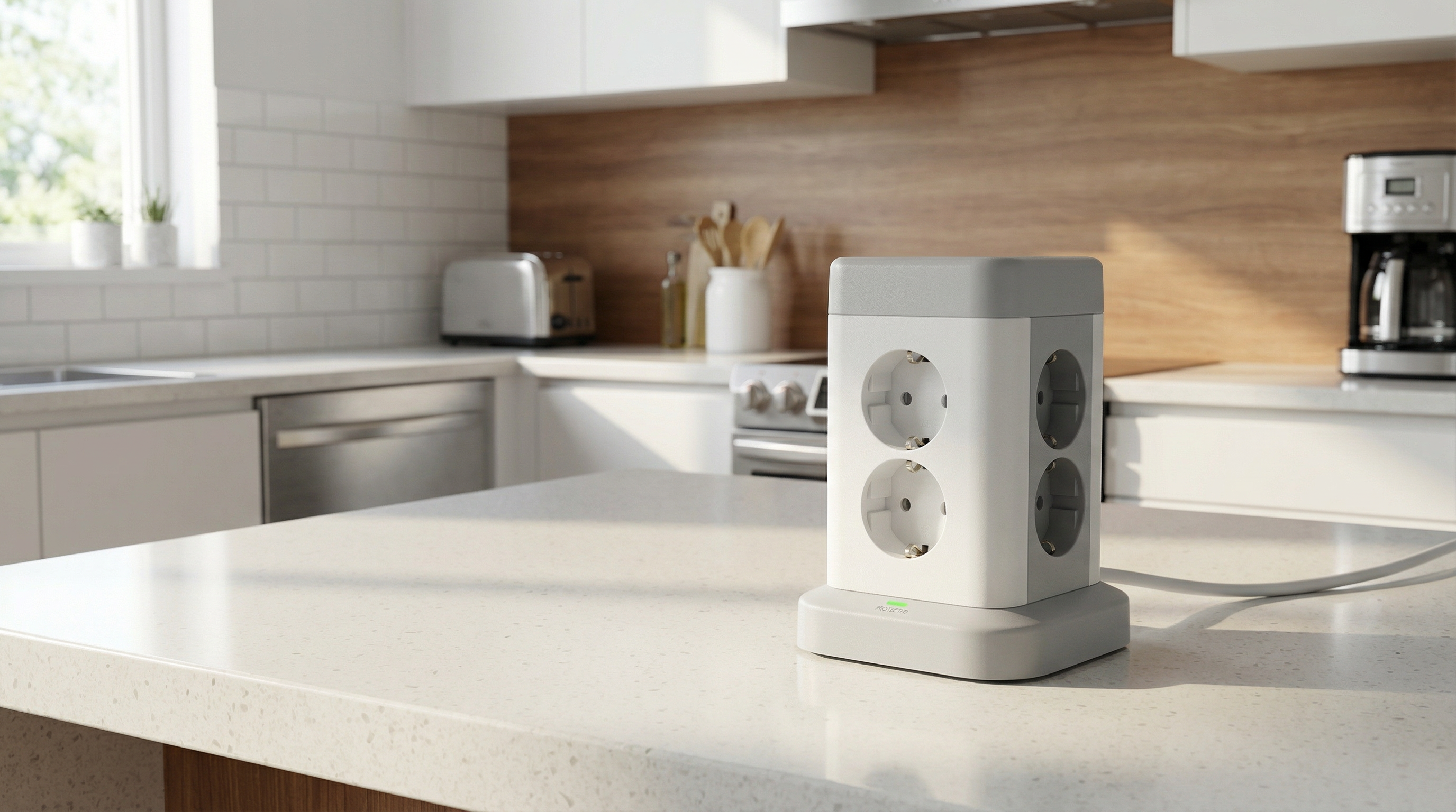 Удлинитель DOMINIC У08K 1,5м 3х1мм2 USB A+C 20Вт серый IEK во Владивостоке