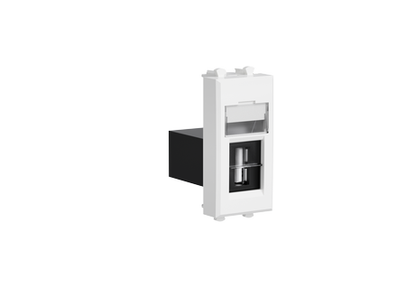 USB 2.0 розетка модульная, тип А-А, Avanti "Белое облако", 1 модуль DKC во Владивостоке