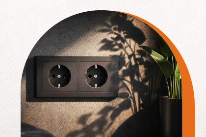 Дизайнерские розетки, выключатели и рамки ARTGALLERY в интерьере