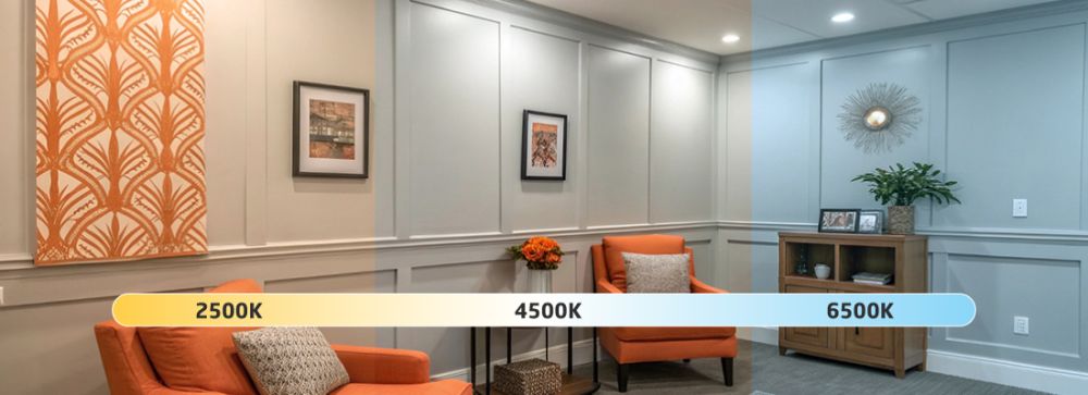 Цветовая температура - теплый, нейтральный, холодный свет 