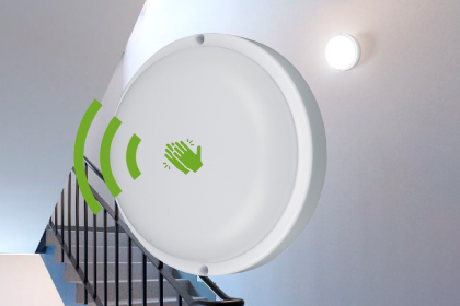 Светильники СПП с оптико-акустическим датчиком