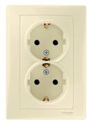 Розетки и рамки SEDNA с защитными шторками