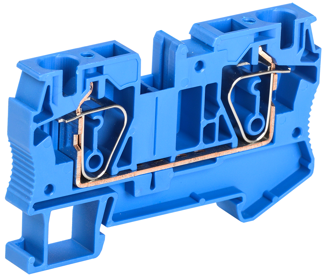 Клемма пружинная КПИ 2в-6 57А синий IEK во Владивостоке