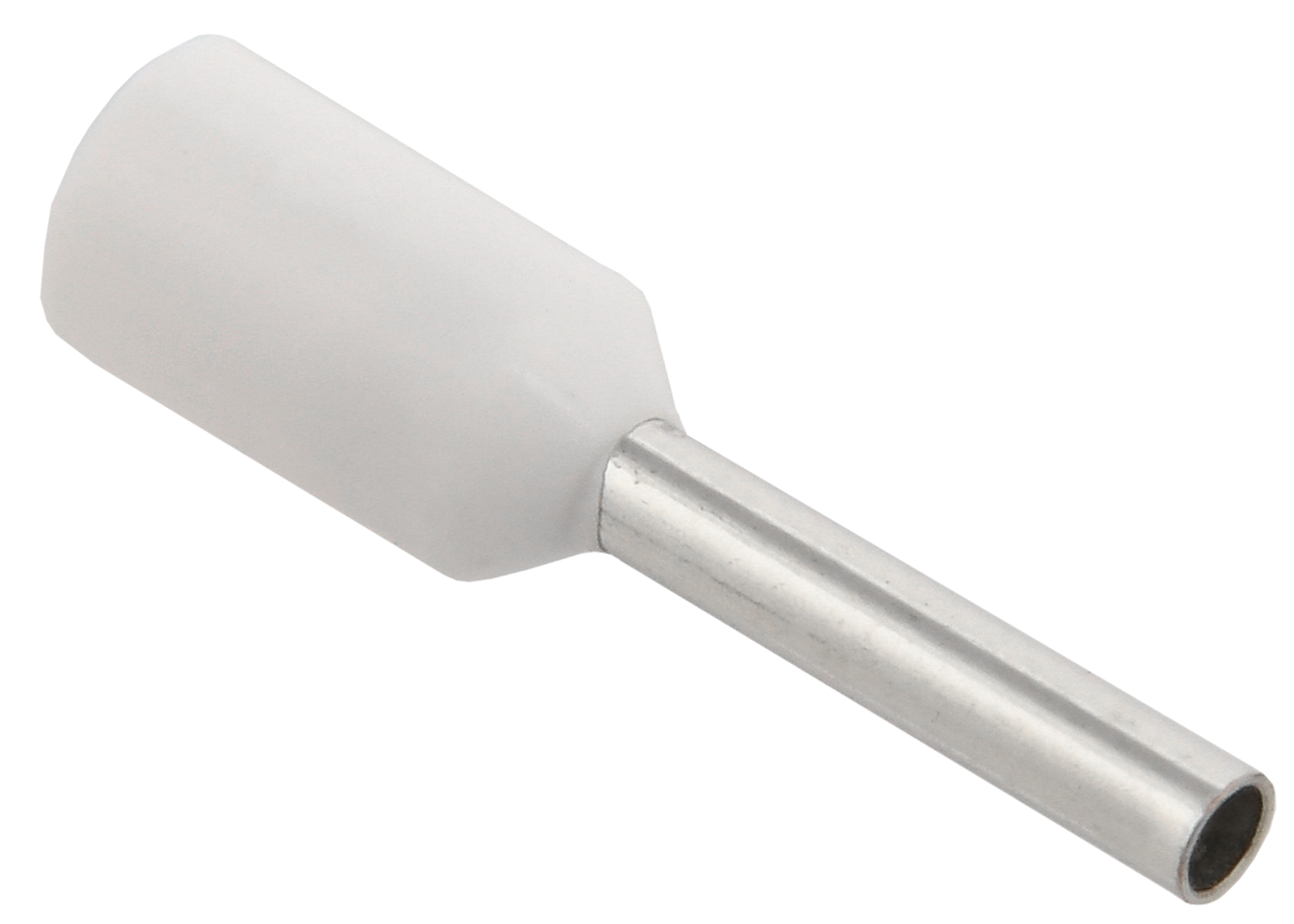 Наконечник-гильза НГИ2 0,75-10 с изолированным фланцем белый (100 шт) IEK во Владивостоке