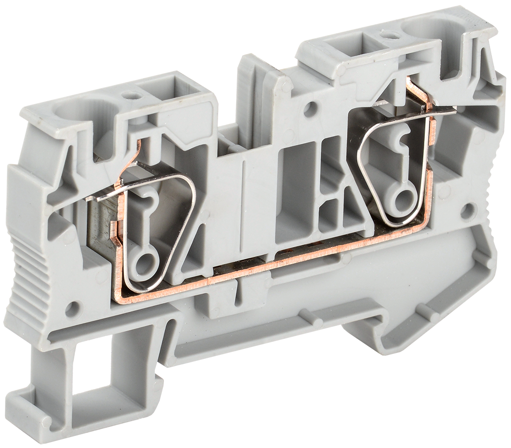 Клемма пружинная КПИ 2в-6 57А серый IEK во Владивостоке