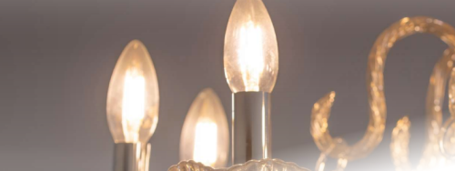 Лампы филаментные LED-СВЕЧА-DECO