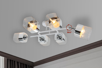 Поворотные люстры AURA TESO