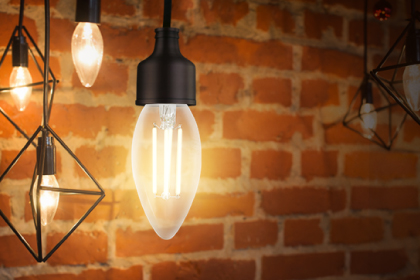 Лампы филамент LED-СВЕЧА-DECO