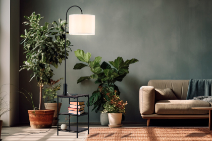 Напольный светильник-этажерка ТНО 08