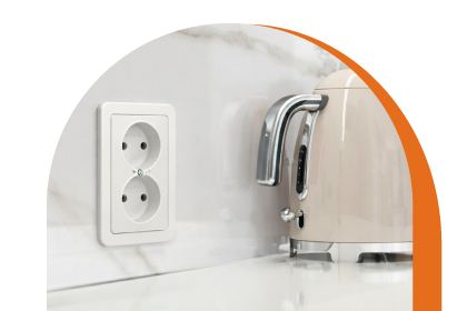 Розетки и рамки МИМОЗА в классическом дизайне в интерьере