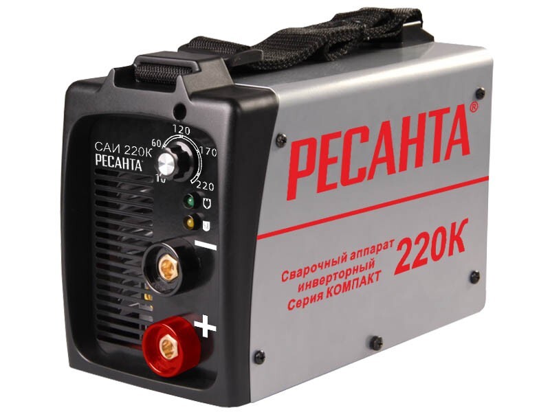 Сварочный аппарат инверторный САИ220К(компакт) Ресанта  – купить  ручной и электроинструмент оптом и в розницу  Сварочный аппарат инверторный САИ220К(компакт) Ресанта во Владивостоке