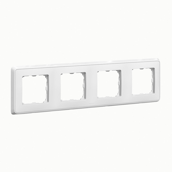 Рамка четырехместная CARIVA Legrand белая во Владивостоке