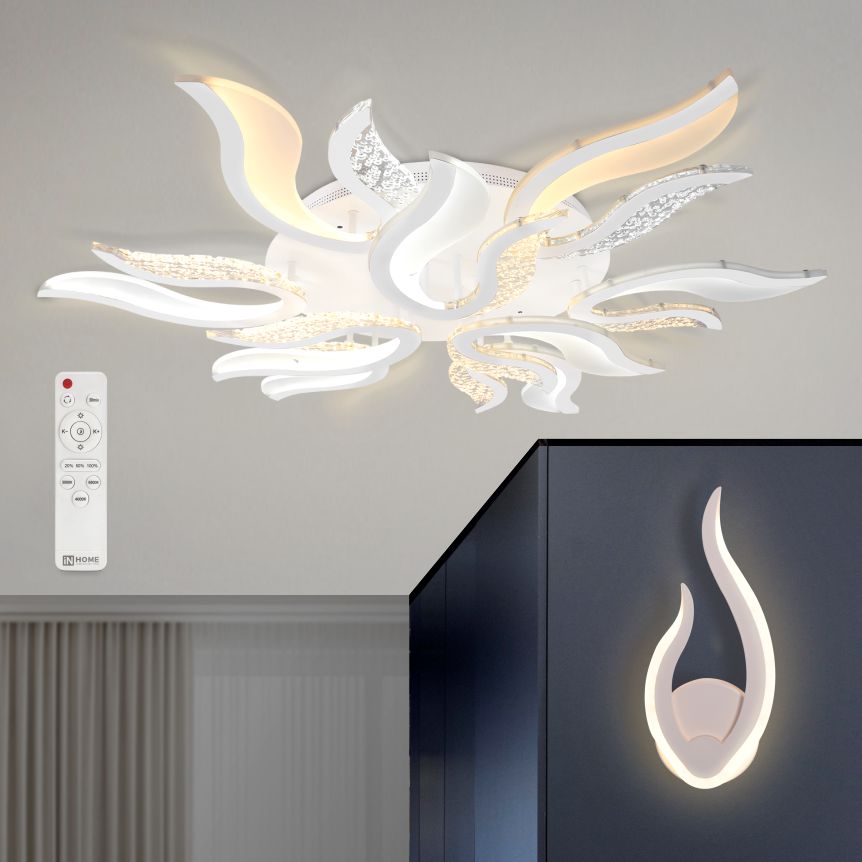 Светодиодные люстры и бра ELEGANT