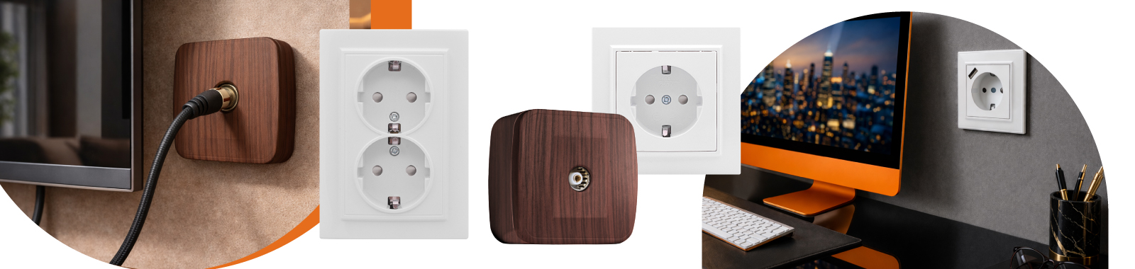 Розетки и выключатели Минск в интерьере