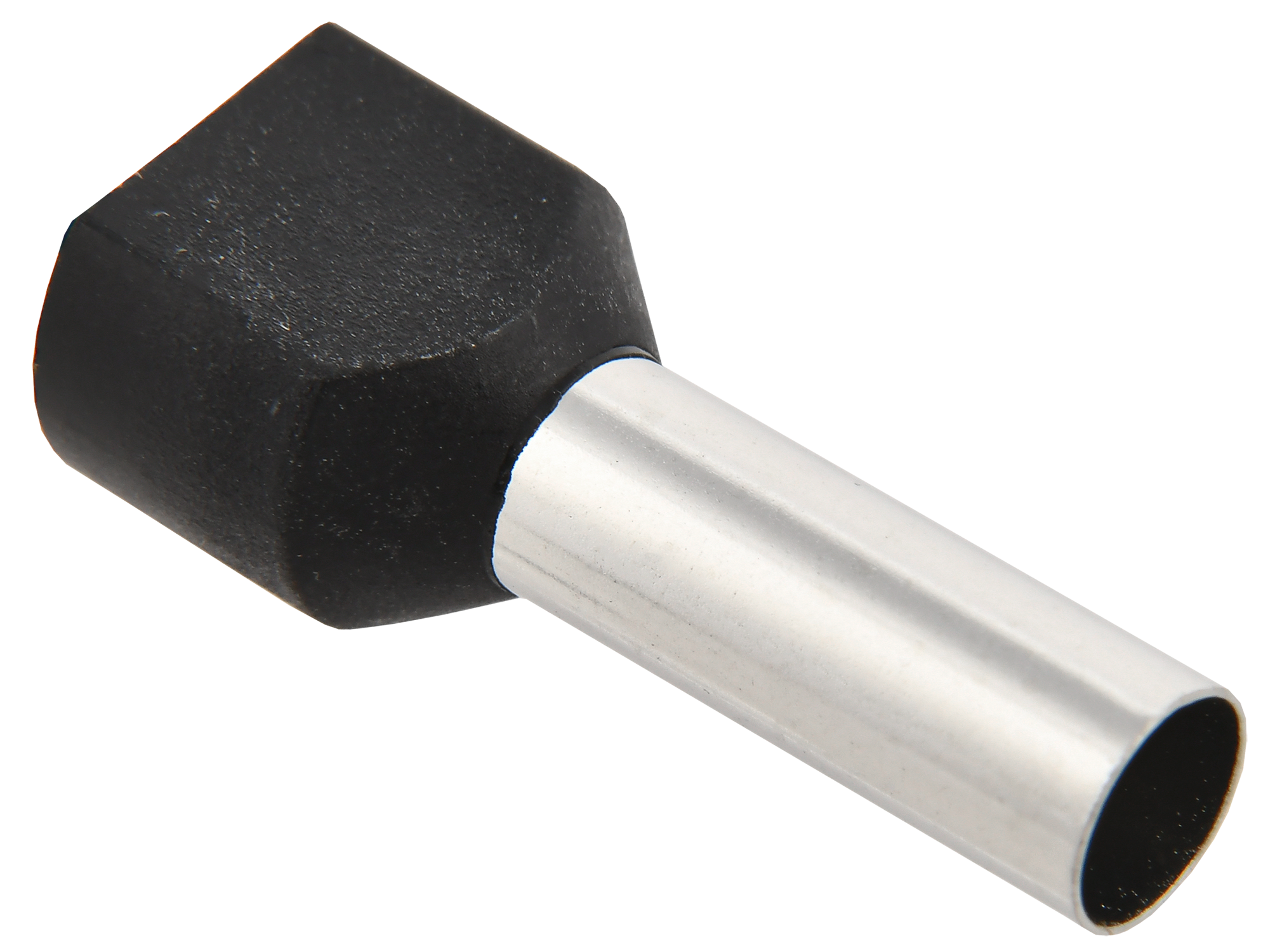 Наконечник-гильза НГИ2 6,0-14 с изолированным фланцем черный (100 шт) IEK во Владивостоке