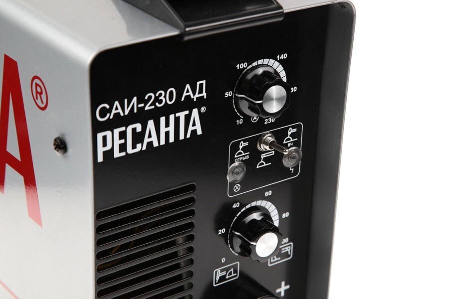 Сварочный аппарат инверторный САИ-230-АД (аргонодуговой) Ресанта  – купить  ручной и электроинструмент оптом и в розницу  Сварочный аппарат инверторный САИ-230-АД (аргонодуговой) Ресанта во Владивостоке