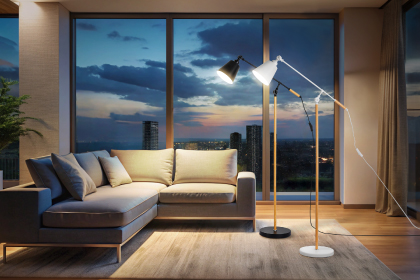 Напольные светильники под лампу