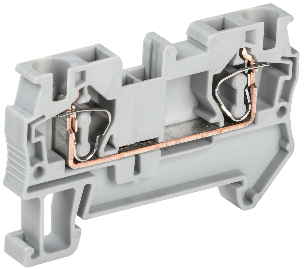 Клемма пружинная КПИ 2в-4 41А серый IEK во Владивостоке