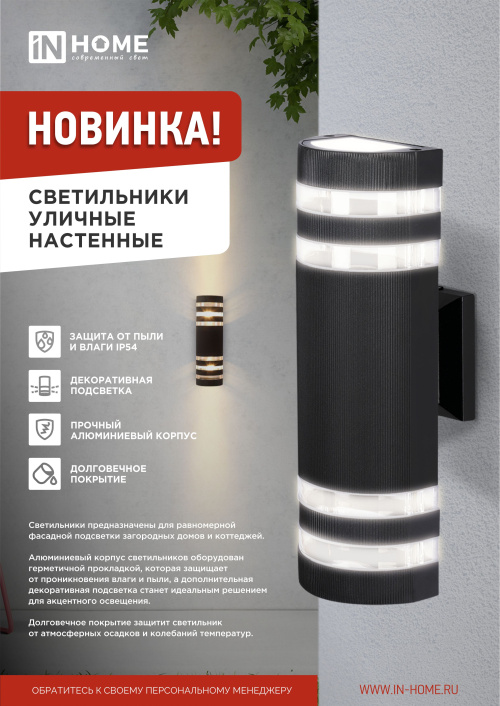 Настенные уличные светильники