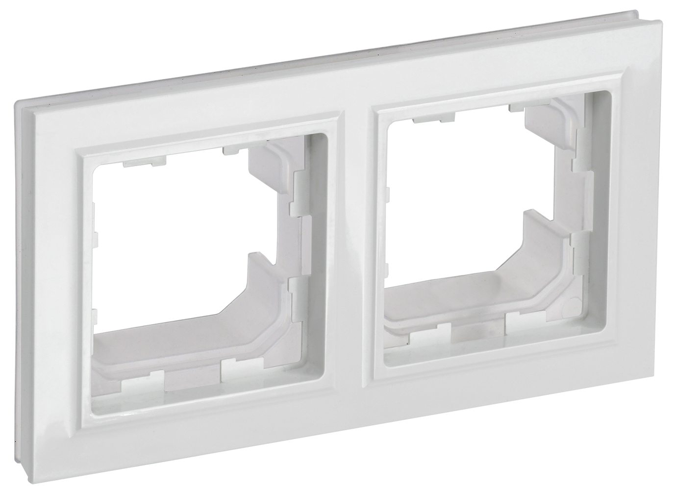 Рамка двойная IP44 BRITE IEK белая во Владивостоке