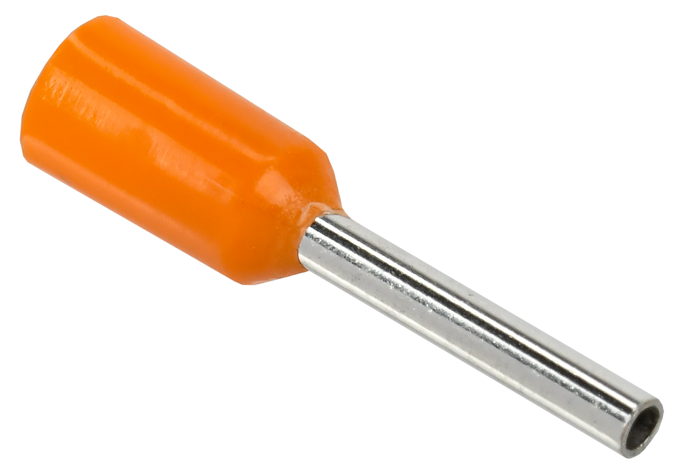 Наконечник-гильза Е0508 0,5мм2 с изолированным фланцем оранжевый (100 шт) IEK во Владивостоке