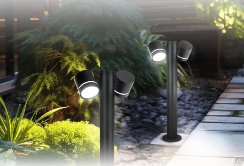 Светильники уличные напольные под лампу GX53 серии НБУ P600R-ЦИЛИНДР