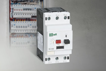 Автоматические выключатели защиты двигателя серии ВА-430