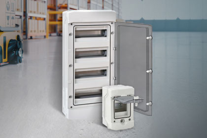 Щиты распределительные пластиковые Unix65