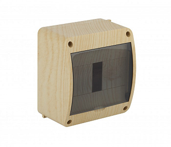 Щит распределительный навесной пластиковый ЩРН-П-6 модулей 140х125х85мм IP40 сосна во Владивостоке