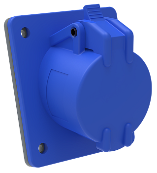 Розетка встраиваемая ССИ-413 16А-6ч/200-250В 2Р+PЕ IP44 MAGNUM IEK во Владивостоке