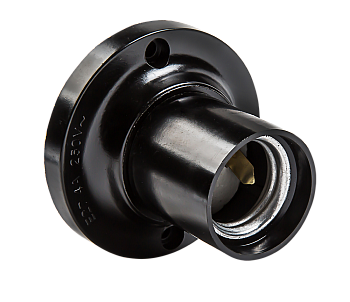 Патрон Е27 Ф П-01 Е27 карболитовый потолочный IN HOME во Владивостоке