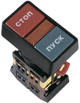 Кнопка РPВВ-30N "Пуск-Стоп" d30мм неон 240В 1з+1р IEK во Владивостоке