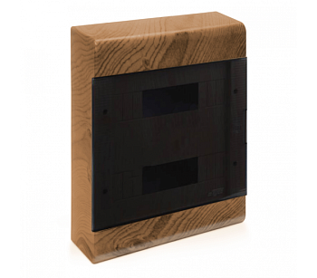 Щит распределительный навесной пластиковый ЩРН-П-24 модуля 370х302х95мм IP40 бук во Владивостоке