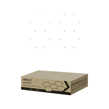 Светильник светодиодный ДБО-HEXAGON 5С-24065 240Вт 230В 6500К 5 сот 0.5м шнур с вилкой 1628х2380мм NEOX во Владивостоке