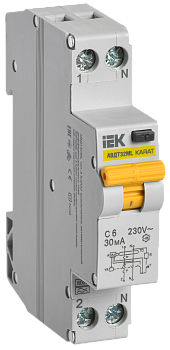 Дифференциальный автомат АВДТ32МL С6 30мА KARAT IEK во Владивостоке