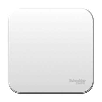 Выключатель одноклавишный (сх.1) BLANCA SE с изолирующей пластиной белый во Владивостоке