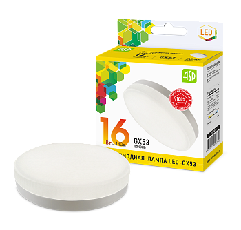 Лампа светодиодная LED-GX53-standard 16Вт 230В 3000К 1440Лм ASD во Владивостоке