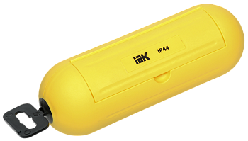 Бокс для защиты кабельного соединения IP44 желтый IEK во Владивостоке