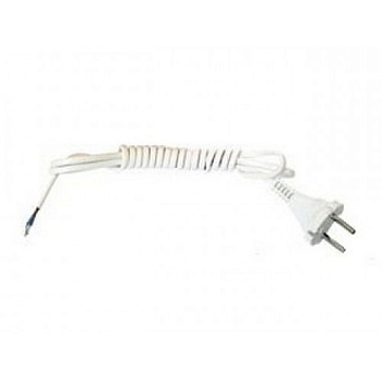 Шнур с вилкой ШВВП-ВП 2х0,75 5 м белый во Владивостоке