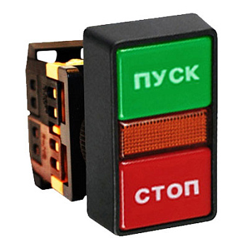 Кнопка AS-22N "Пуск-Стоп" прямоугольная 220В NO+NC EKF PROxima во Владивостоке