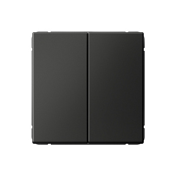 ARTGALLERY 2-клавишный ПЕРЕКЛЮЧАТЕЛЬ, сх.6/2, 10АХ, механизм, БАЗАЛЬТ во Владивостоке