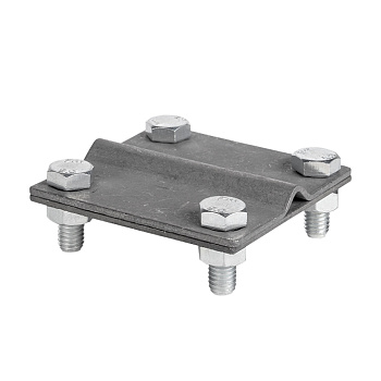 Зажим универсальный полоса 40 - прут 10 (пластина 70x70мм) HZ EKF PROxima во Владивостоке