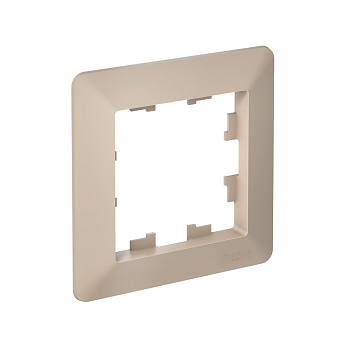 Рамка одинарная AtlasDesign AIR SE ПЕСОЧНЫЙ/дымчатая белая во Владивостоке