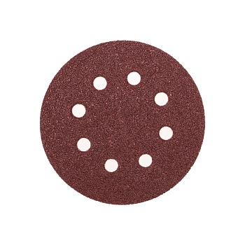 Диск абразивный на ворсовой основе, на липучке, перфорированный, P40, 125мм, 10 шт. KRANZ  – купить  ручной и электроинструмент оптом и в розницу  Диск абразивный на ворсовой основе, на липучке, перфорированный, P40, 125мм, 10 шт. KRANZ во Владивостоке