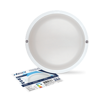 Светильник светодиодный герметичный СПП ОAД-2565-КРУГ 25Вт 6500К 2250Лм с оптико-акуст датчиком IP65 175мм NEOX во Владивостоке