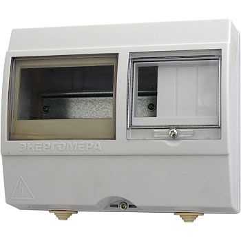 Корпус КШН 6Р-11/У1 (4 модуля+однофазный счетчик) 210х178х96 IP54 во Владивостоке