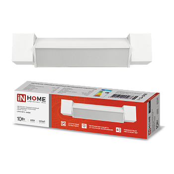 Светильник трековый линейный светодиодный поворотный LTR-01R-TL 10Вт 4000К 1000Лм 210мм IP40 120 градусов белый серии TOP-LINE IN HOME во Владивостоке