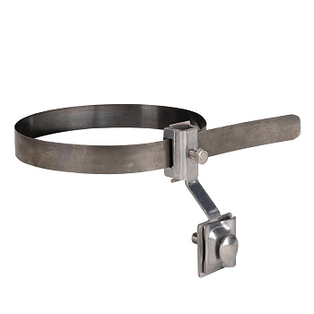 Держатель для труб универсальный D=(0-200) мм CZ полоса нержавеющая cталь EKF PROxima  – купить насосы, мотокультиваторы, строительное оборудование оптом и в розницу  Держатель для труб универсальный D=(0-200) мм CZ полоса нержавеющая cталь EKF PROxima во Владивостоке