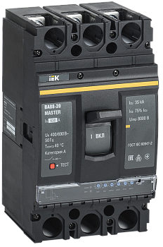 Выключатель автоматический ВА88-39 3Р 630А 35кА MASTER с электронным расцепителем IEK во Владивостоке